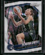 2025 Panini Prizm WNBA #101 Alanna Smith White Seismic Prizms