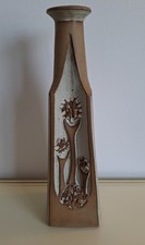 Unique Shelf Pottery Vintage Brutalist Stoneware Very Large Vase Halifax 1970s