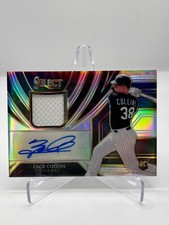 2020 PANINI SELECT ZACK COLLINS RC 07/99 PATCH AUTO NO. RJA-ZC WHITE SOX