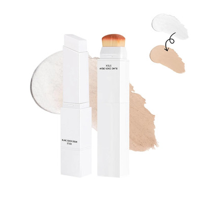 Blanc Cover Cream Stick, Color Changing Foundation Stick, Medium to Full Coverag