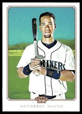 Franklin Gutierrez 2010 Topps 206 #201 Mariners MLB READ FREE SHIP AutographDen