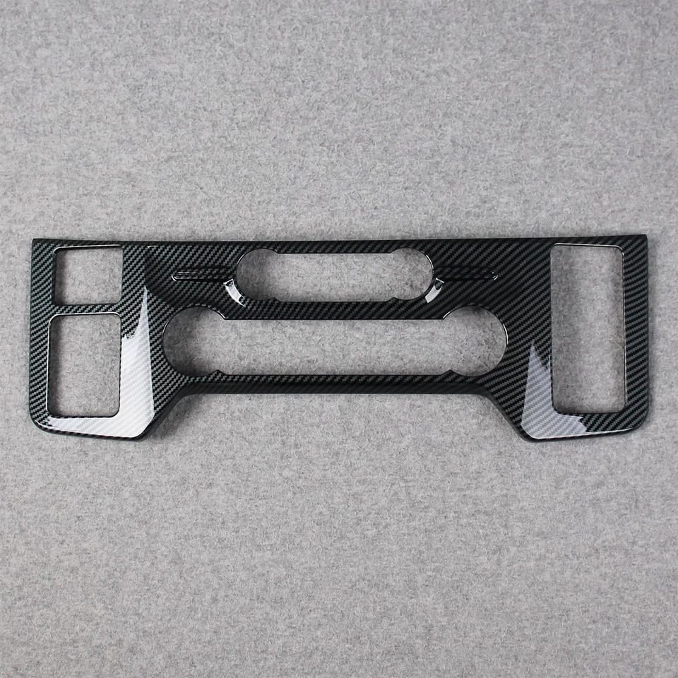 Чехол отделка из углеродного волокна для передней панели приборной панели подходит для Ford F-150 2021-2025 F150 - Изображение 3 из 4