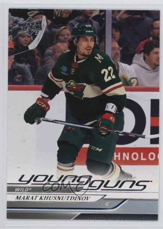 2024-25 Upper Deck Series 1 Young Guns Marat Khusnutdinov #243 08o7
