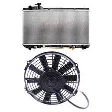Cooling Fan & Radiator Kit For 1996-1997 Toyota RAV4 2.0L l4