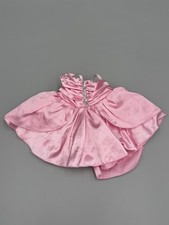 Build a Bear Clothing Pink Satin Jeweled Dress 2010