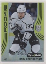 2019-20 Upper Deck Synergy Rookies Green 189/199 Carl Grundstrom #81 5jx