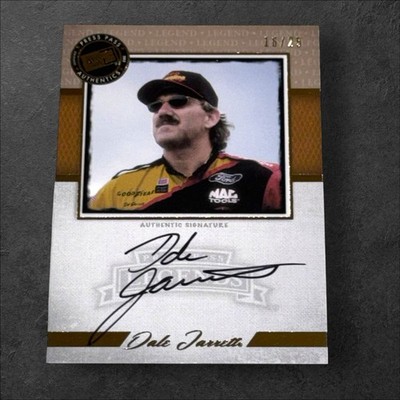 Dale Jarrett PACK PULLED NASCAR HOFer signed card 2013 PRESS PASS LEGENDS #16/25