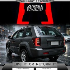 Vland Smoked Full Led Tail Lights For 2005-2010 Jeep Grand Cherokee Rear Light