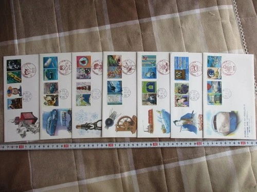 Japan Stamp First Day Cover Anime Hero Heroine Series Large format 2003～2005