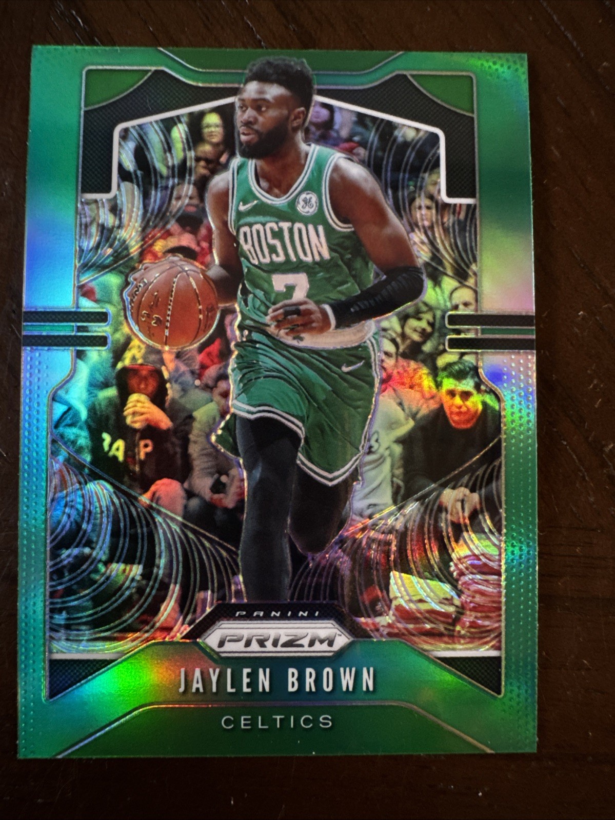 2019-20 Panini Prizm - Jaylen Brown #40 Green Prizm