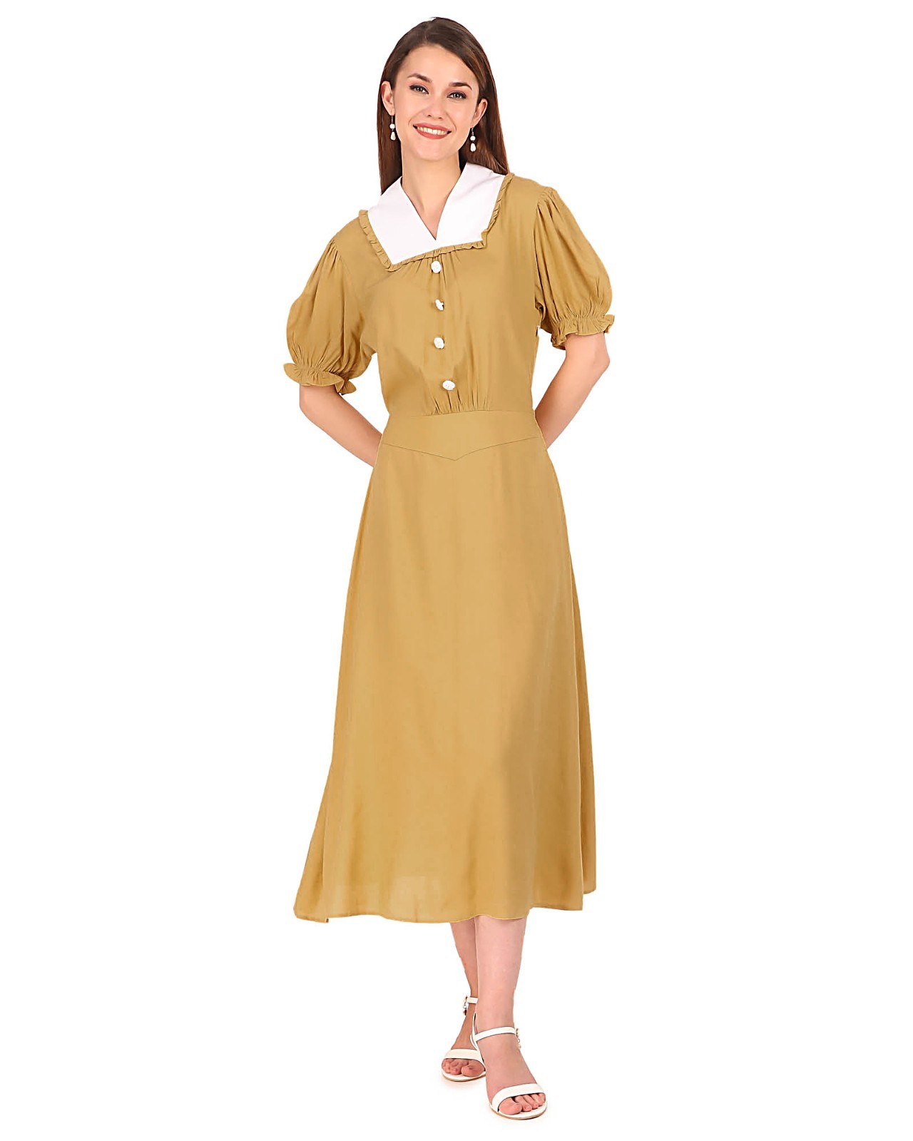 Vestido colonial de acción de gracias para mujeres adultas disfraces de pereg...