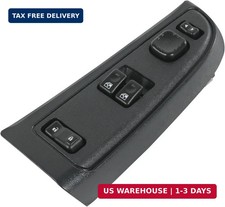 Front Driver Side Master Power Window Switch and Door Lock  Black Bezel