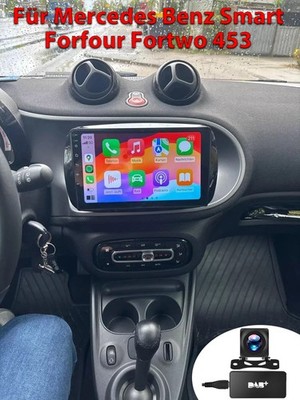DAB+ Für Smart Forfour Fortwo 453 ﻿Carplay Android Autoradio GPS NAVI BT KAMERA