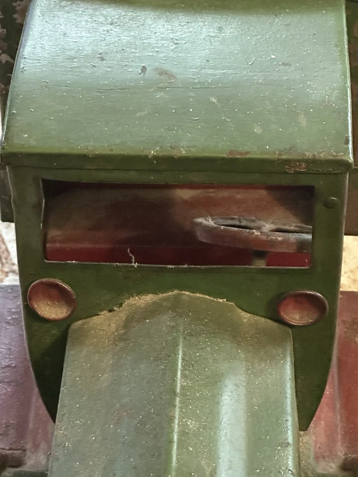 Старинный почтовый грузовик Keystone Packard США из прессованной стали редкий 1920-е - Изображение 3 из 4