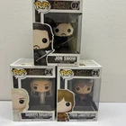 Funko Pop! Game of Thrones Lot Of 3 Jon Snow, Daenerys TargarynTyrion Lannister
