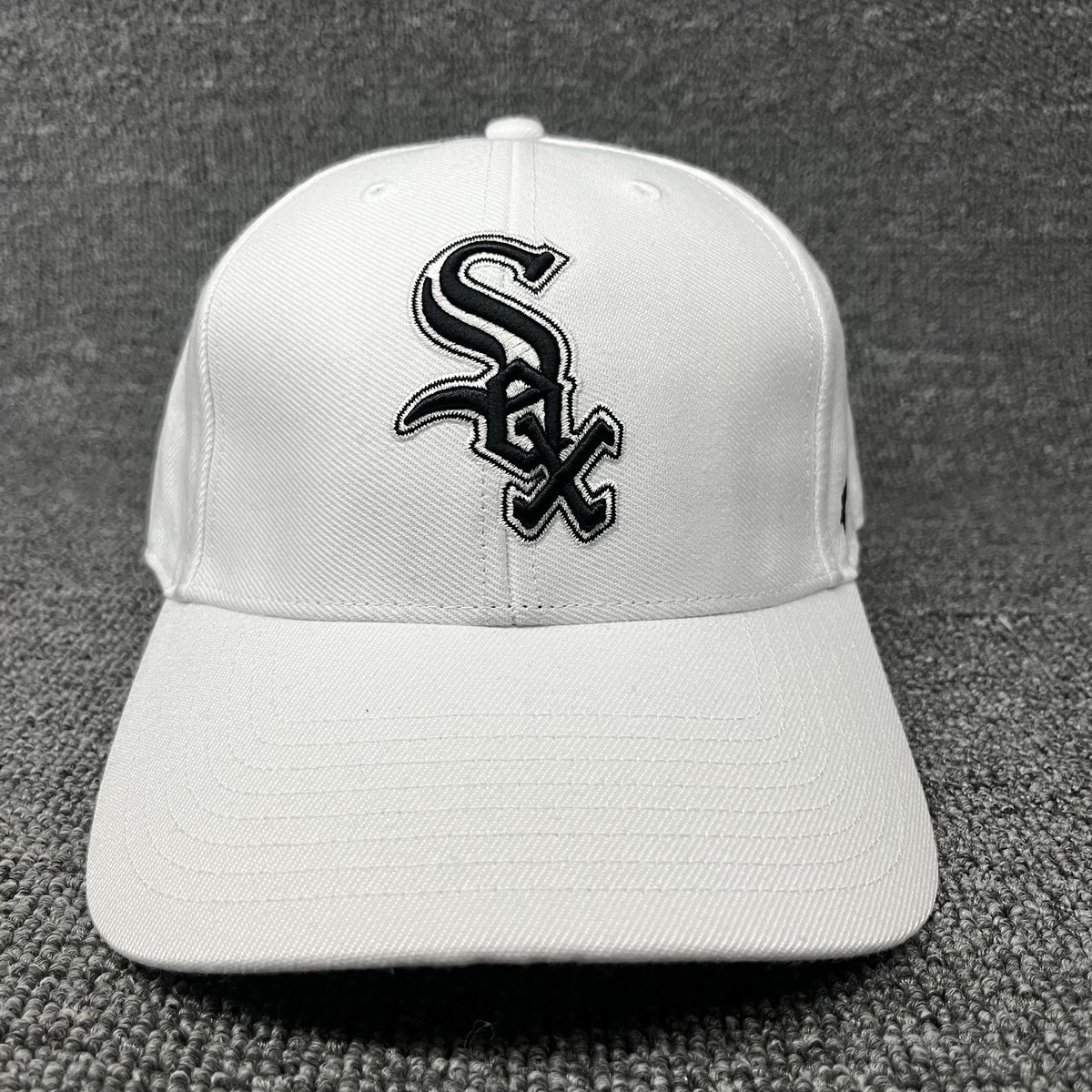 New '47 Brand Chicago White Sox White Adjustable Strapback Hat Cap