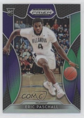 2019 Panini Prizm Draft Picks Purple & Green 137/199 Eric Paschall Rookie RC 4t6
