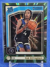2024 Donruss #204 Rob Dillingham Holo Green Laser