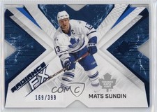 2022-23 SPx Radiance F/X Blue 169/399 Mats Sundin #RFX-18 HOF 0t34