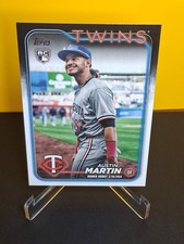 Austin Martin Rookie RC 2024 Topps Update Series Card #US114 Minnesota Twins
