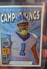 2025 Onyx Vintage Football Jordan Shipp Campus Kings University Of North Carolin
