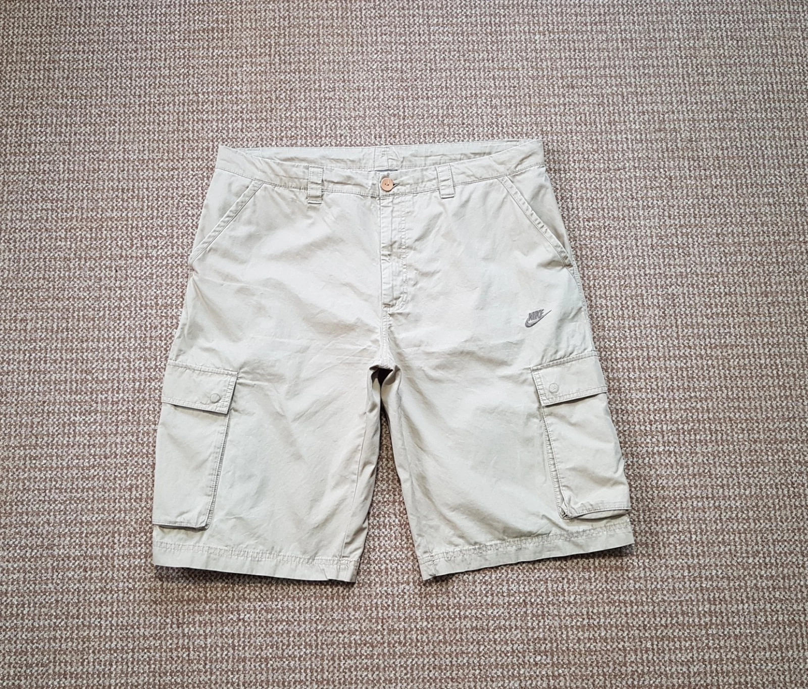 Nike y2k Vintage Cotton Cargo Shorts sz XXL