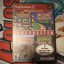 Namco Museum Arcade Game for  PS2 Pac-Man, Galaga, Dig Dug Tested & Working