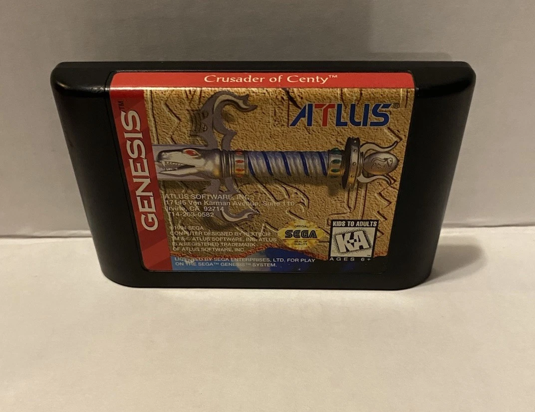 Crusader of Centy SEGA ゲームカートリッジ SEGA Crusader of Centy Video Games for sale | eBay
