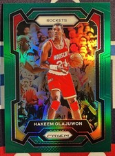 2023-24 Panini Prizm - Hakeem Olajuwon #191 Green Prizm