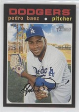 2020 Topps Heritage French Text Back Pedro Baez #172 3c6
