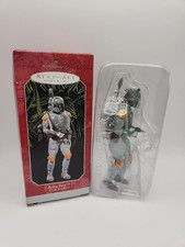 Hallmark Boba Fett Keepsake Ornament Star Wars 1998  New In Box 11 16-194