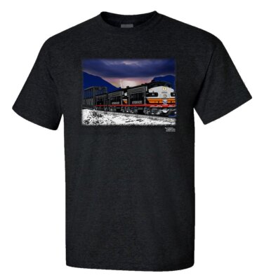 Black Widows on the Overland Train Authentic Railroad T-Shirt [16]