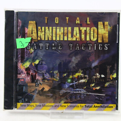 PC CD DVD Spiel Software Jewelcase Total Annihilation Battle Tactics Neu EN