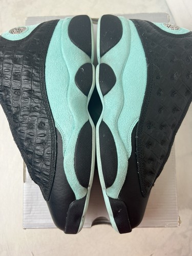 Nike Air Jordan 13 Black Island Green size 9 424571-030 OG XIII Tiffany - Picture 9 of 12