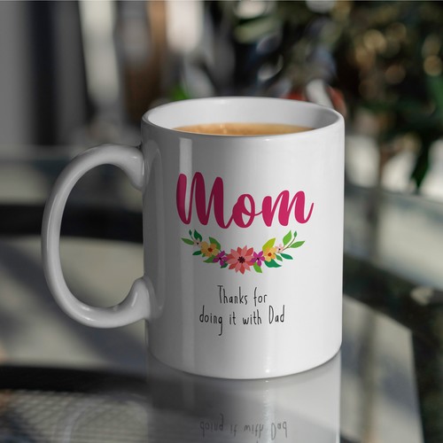 “Thanks For Doing It” Large 15oz Mug - Funny Gift for Mom - Picture 5 of 5