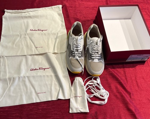 Sneakers uomo Salvatore Ferragamo COSMA LOW 0757647. Taglia 12 M. Condizioni Nuove. - Foto 2 di 15