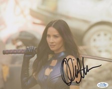 Olivia Munn X-Men Autographed Signed 8x10 Photo COA 