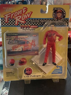 Cruz Pedregon McDonalds Figur 1997 Nascar Playing Mantis Front Row ungeöffnet