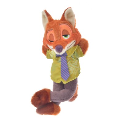 Disney Store Japan Nick Wilde Zootopia Plush Keychain