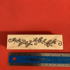 G3, Hero Arts Rubber Stamps, Flowering Vine Of Flowers