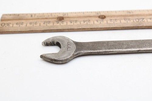 Chrome Molybdenum 17/32" x 7/16" SAE Chrome Open End Tappet Wrench - Picture 5 of 9