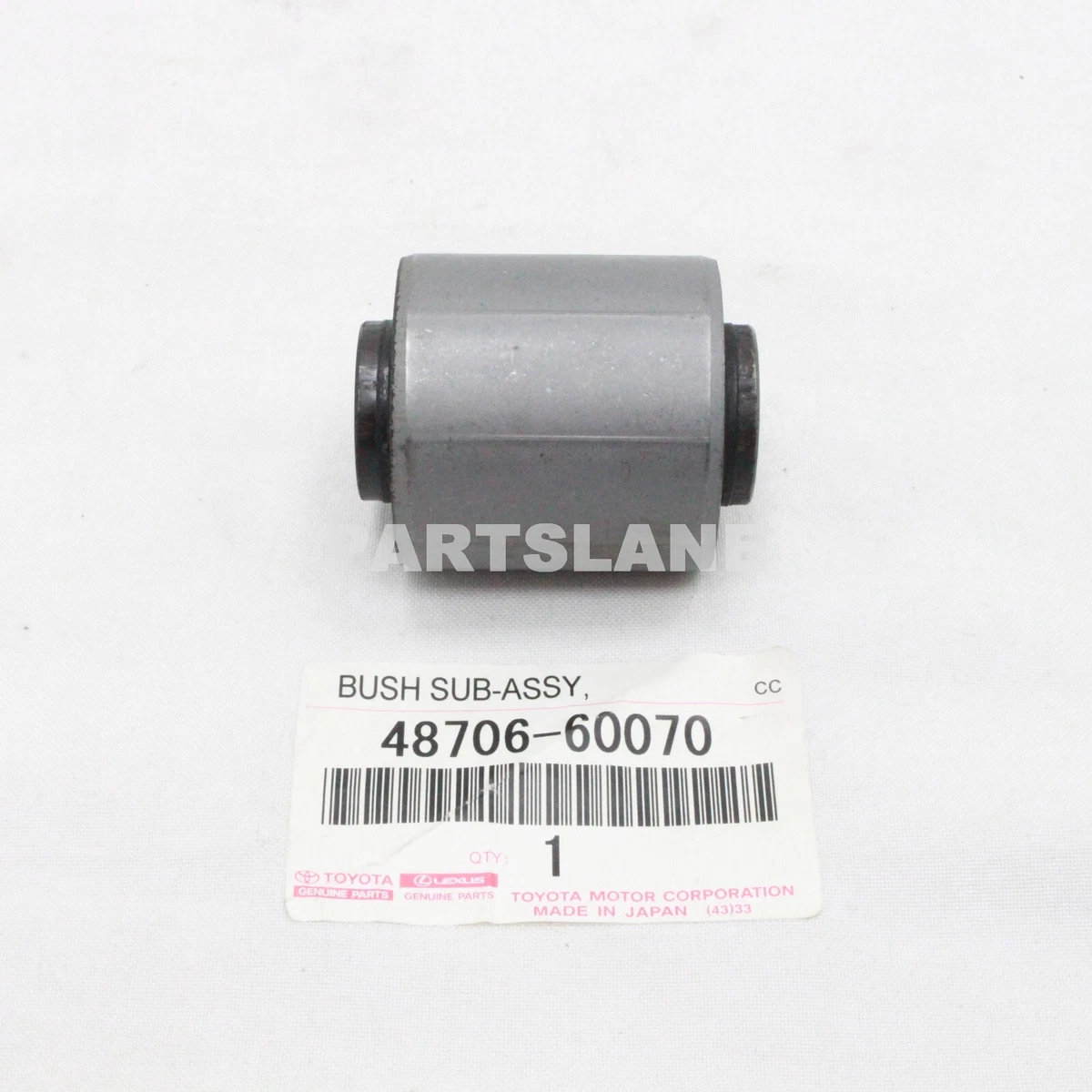 48706-60070 Toyota OEM Genuine BUSH SUB-ASSY, FRONT LATERAL  