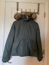 Nwt- Aritzia Tna The Summit Parka Short Coat Size Small Smoky Emerald Green