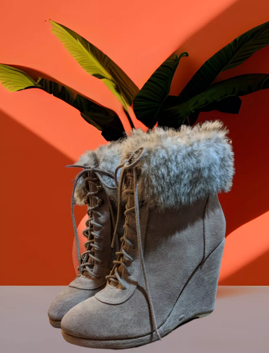 Colin stuart cheap fur boots