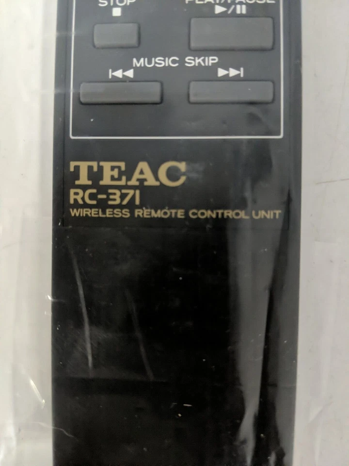 TEAC WIRELESS REMOTE CONTROL UNIT RC-371 - Image 2 of 3