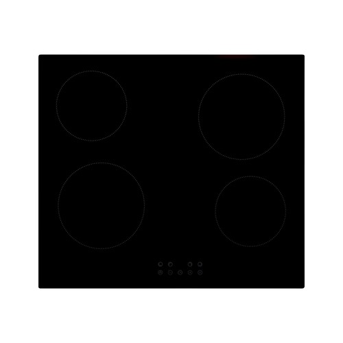 Ceramic Hob 60cm Touch Control Hardwired with 4 Cooking Zones Willow WCH60T - Picture 4 of 9
