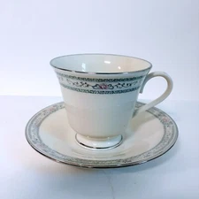 Footed Cup & Saucer Set Charleston by Lenox