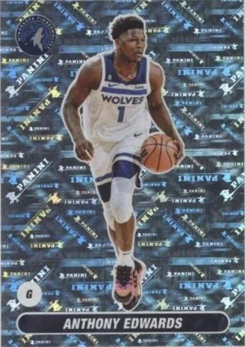2023-24 Panini Sticker & Card Collection - Anthony Edwards #387