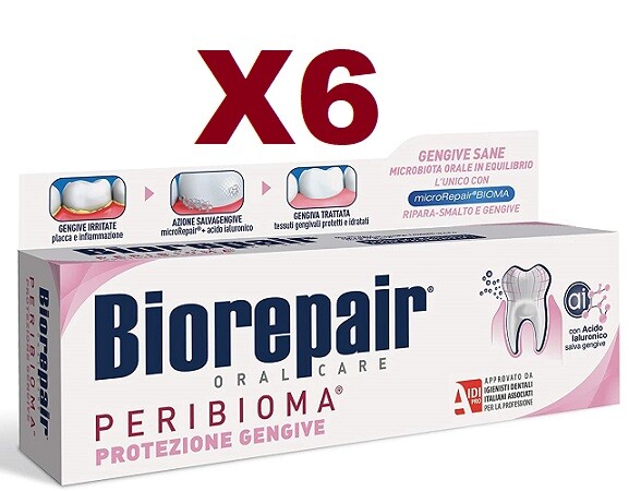 Biorepair , Dentifricio, Dentifricio Protezione Gengive 75Ml Cura E Igiene Dentale (75 Ml) - Immagine 2