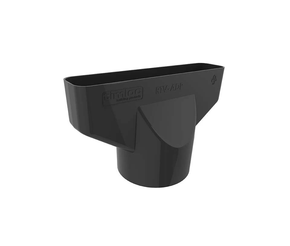 Timloc Plain Roof Tile Vent Adapter 232mm x 50mm x 140mm